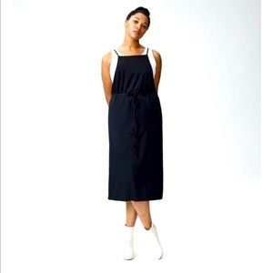 Universal Standard Prinia Pinafore dress (plus)